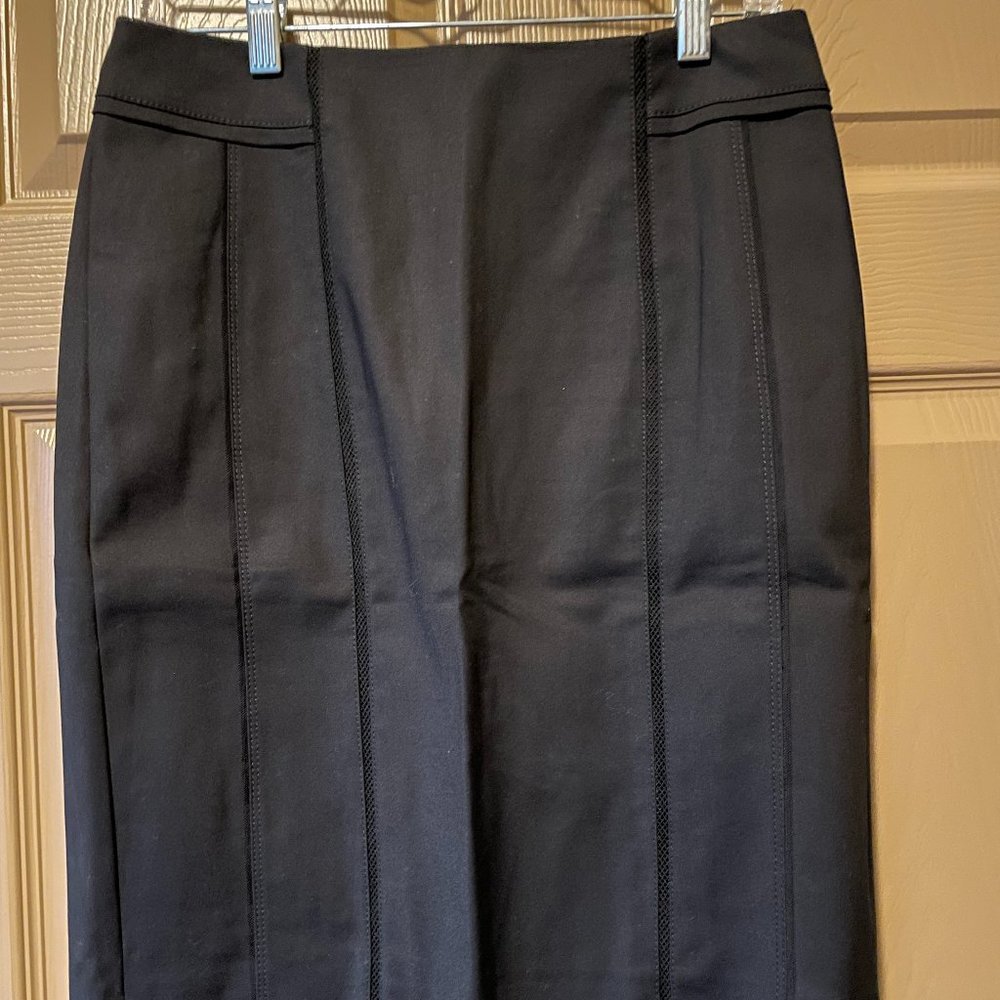 White House Black Market Black Pencil Skirt